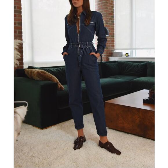 NWT SSO by Danielle denim boilersuit, medium - Picture 2 of 7